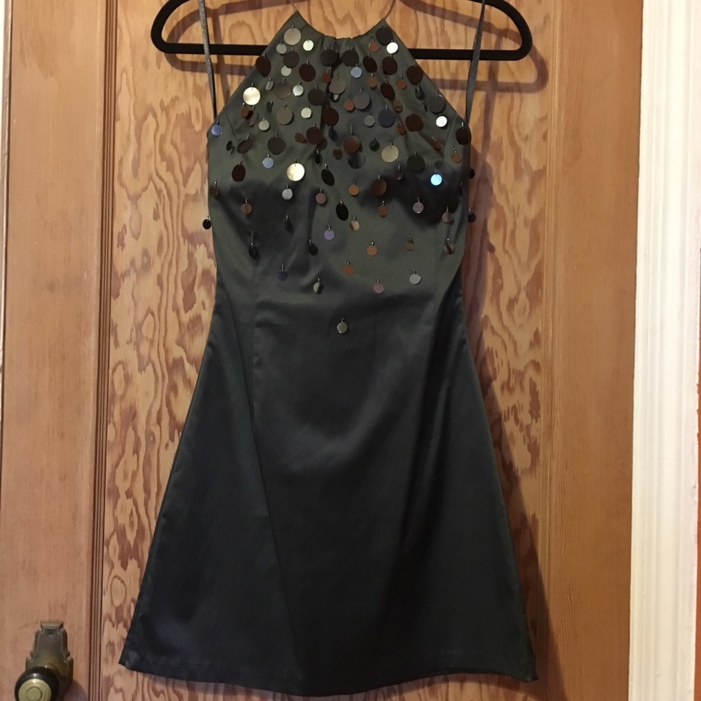 Little silver grey dress